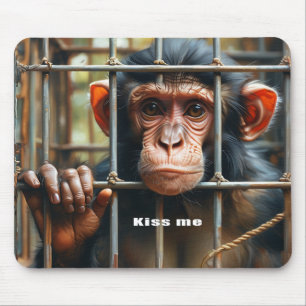 Tapis De Souris pavé de souris Monkey