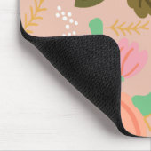 Tapis De Souris Pavé de souris motif de fleurs stylisé (Coin)