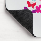 Tapis De Souris pavé de souris papillon (Coin)