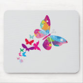 Tapis De Souris pavé de souris papillon (Devant)