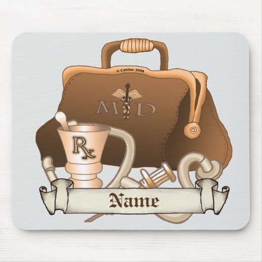 Tapis De Souris Pavé de souris pour sac Médicale (Devant)