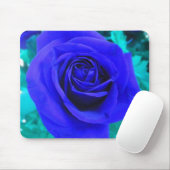 Tapis De Souris Pavé de souris Rose2 bleu (Avec souris)