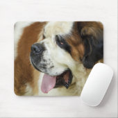 Tapis De Souris pavé de souris saint bernard (Avec souris)