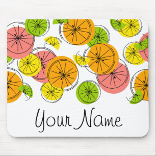Tapis De Souris pavé souris Citrus Name
