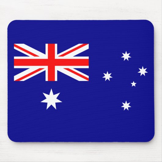 Tapis De Souris Pavillon australien patriotique (Devant)
