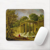 Tapis De Souris Pavillon avec la cascade, 1760 (Avec souris)