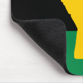 Tapis De Souris Pavillon panafricain Black Power (Coin)