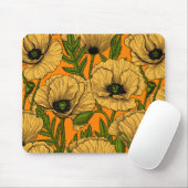 Tapis De Souris Pavot jaune (Avec souris)