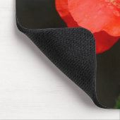 Tapis De Souris Pavot rouge brillant (Coin)