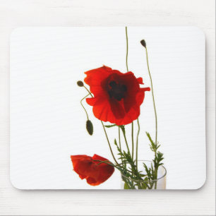 Tapis De Souris Pavots de protection de mousse