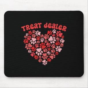 Tapis De Souris Paw Design Shirt Traite Concessionnaire Amoureux d