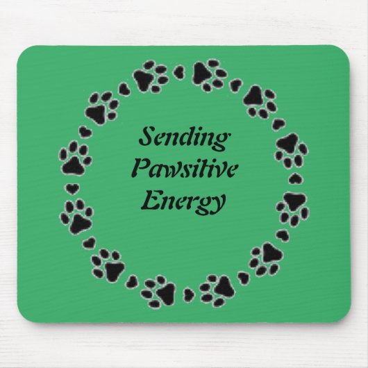Tapis De Souris Pawsitive Mouse Pad par Sommer Hamilton (Devant)