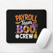 Tapis De Souris Payroll Team Boo Crew Halloween Matching Soky Outf (Avec souris)
