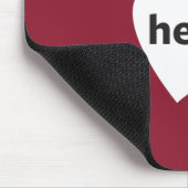 Tapis De Souris Pays au coeur (Coin)