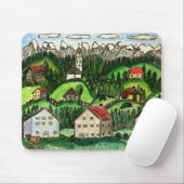 Tapis De Souris Pays de colline (Avec souris)