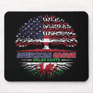Tapis De Souris Pays de Galles Gallois États-Unis États-Unis
