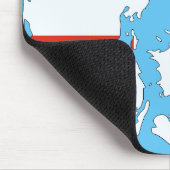 Tapis De Souris Pays du Danemark (Coin)