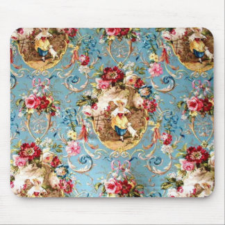 Tapis De Souris Pays français bleu de bleuet de Richloom Fragonard