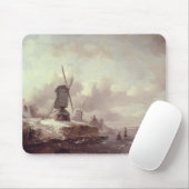 Tapis De Souris Paysage 3 d'hiver (Avec souris)