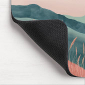 Tapis De Souris Paysage Abstrait de Boho (7) (Coin)