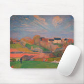 Tapis De Souris Paysage au Pouldu par Gauguin : (Avec souris)