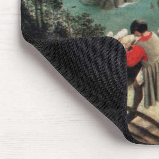 Tapis De Souris Paysage avec l'automne d'Icare - 1558 (Coin)