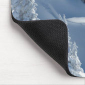 Tapis De Souris Paysage blanc (Coin)