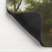 Tapis De Souris Paysage boisé de rivière (Coin)