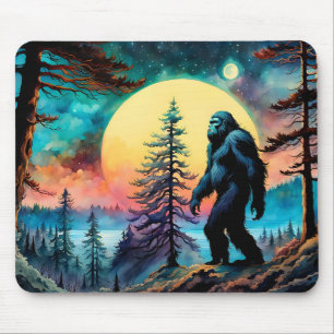 Tapis De Souris Paysage coloré de Squatchin