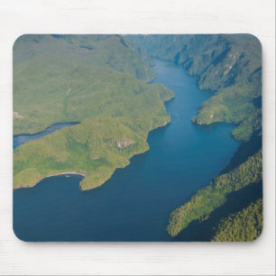 Tapis De Souris Paysage côtier dans la forêt pluviale de Great Bea