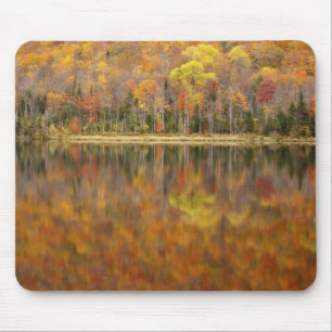 Tapis De Souris Paysage d'automne avec lac, Vermont, États-Unis