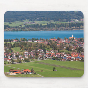 Tapis De Souris Paysage de la ville de Fussen