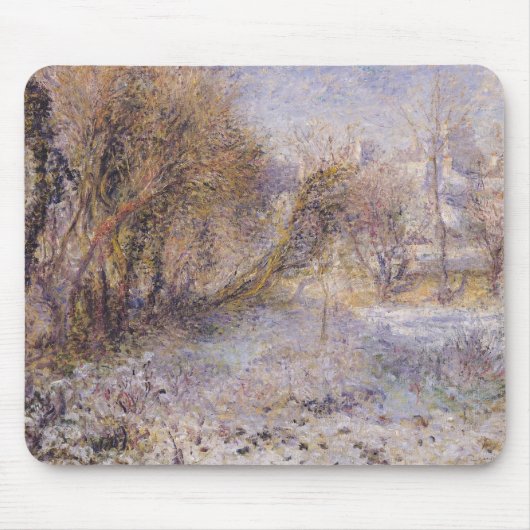 Tapis De Souris Paysage de neige (Devant)