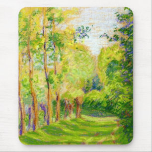 Tapis De Souris "Paysage de Pissarro à Saint Charles" - Mousepad