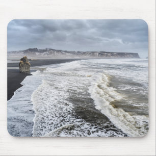 Tapis De Souris Paysage de plage en hiver