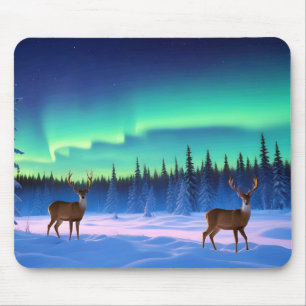Tapis De Souris Paysage de vallée Nature panoramique Tranquille Au