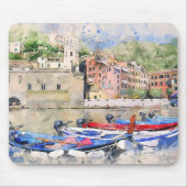 Tapis De Souris Paysage des bateaux (Devant)