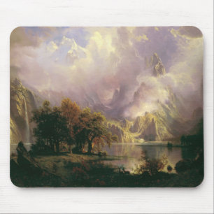 Tapis De Souris Paysage Des Rocheuses Paysage Majestueux