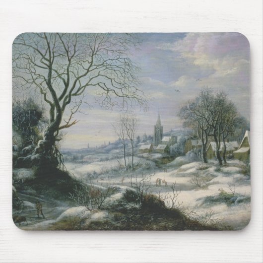 Tapis De Souris Paysage d'hiver (Devant)