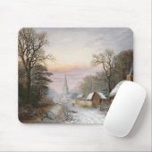 Tapis De Souris Paysage d'hiver, 1869 (Avec souris)