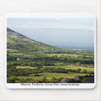 Tapis De Souris Paysage d'Irlande rurale, The Burren, Co. Clare