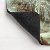 Tapis De Souris Paysage hivernal Gijsbrecht Leytens (Coin)