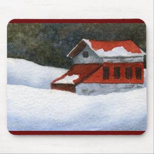 Tapis De Souris Paysage hivernal Mousepad