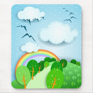 Tapis De Souris Paysage Imaginaire, mousepad