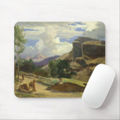 Tapis De Souris Paysage italien (Avec souris)