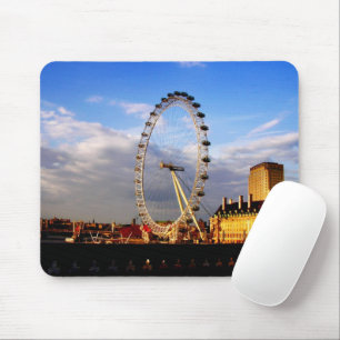 Tapis De Souris Paysage magnifique de LONDRES avec l'EYEBOAT