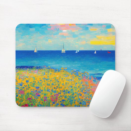Tapis De Souris Paysage maritime 08 (Avec souris)