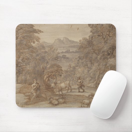 Tapis De Souris Paysage Mercury et Apollo (Avec souris)