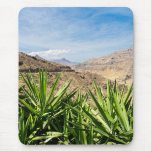 Tapis De Souris Paysage montagneux de Grande Canarie