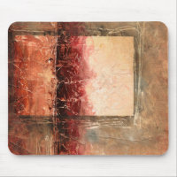Paysage rouge Abstrait